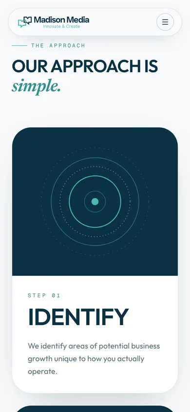 Madison Media — mobile steps