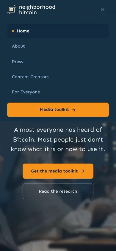 Neighborhood Bitcoin — mobile view 8 of 10